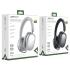 ACEFAST H9 ANC 30dB Hybrid Noise Cancelling Wireless Bluetooth 5.4 Headphone 40MM Speaker Music Sports Over the Ear HiFi Headsets offering 55 hours of music time or 40 hours of talk time - Silver